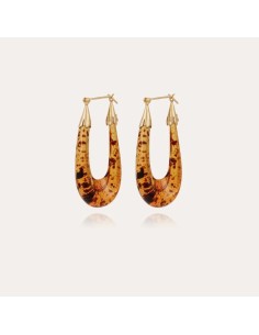 Boucles d'oreilles écume