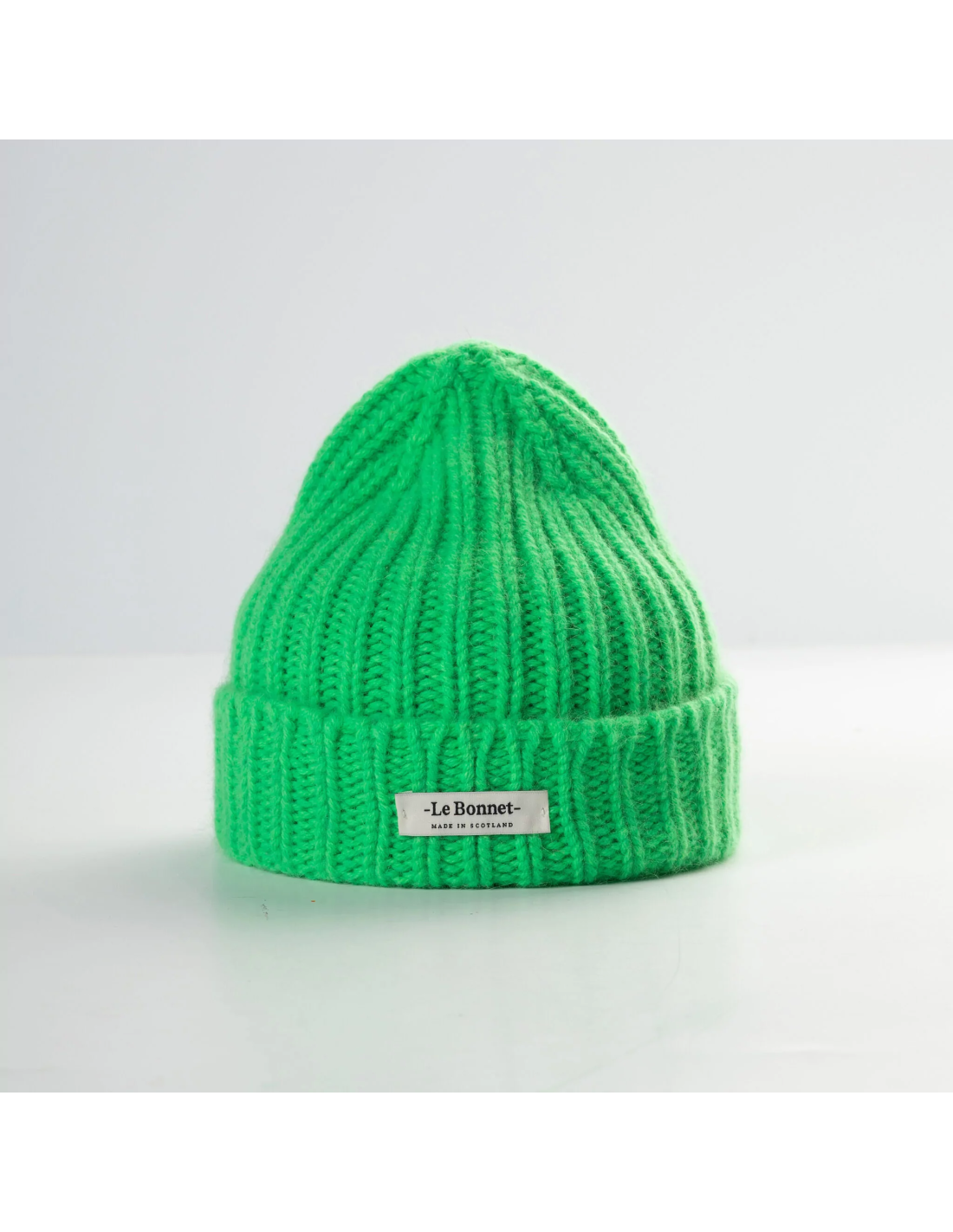 le bonnet logo vert